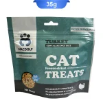 تشویقی گربه مکدلف طعم بوقلمون مدل فریزدراید وزن 35 گرم Macdolf Turkey