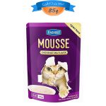پوچ گربه فنبی مدل موس طعم مرغ و ماهی تن