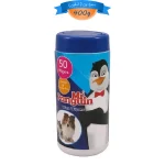 دستمال مرطوب سگ و گربه مستر پنگوئن مدل استوانه ای 50 عددی Mr.Penguin Wet Wipes