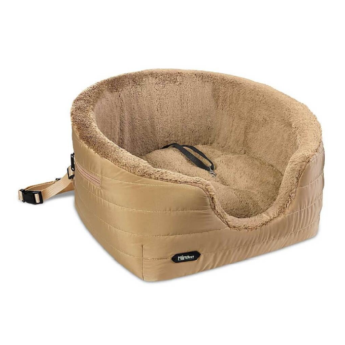 ninapet-carier کریر ماشین سگ و گربه رنگ بژ (دوکاره) نیناپت ابعاد 50x50x35 سانتی متر کد 3801 - Image 1