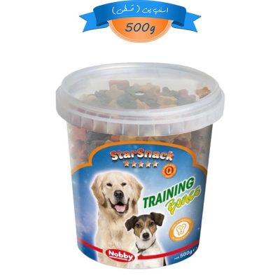 تشویقی سگ نوبی سطلی طعم میکس مرغ و سیرابی و گوشت گاو