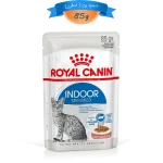 پوچ گربه عقیم مدل ایندور رویال کنین وزن 85 گرم RoyalCanin Indoor Sterilised