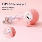 اسباب بازی توپ شارژی غلطان حیوانات دارای درگاه شارژ - Image 3