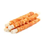 تشویقی سگ ونپی طعم مرغ مدل دورپیچ روهاید (تکی) ابعاد 25 سانتی متر وزن 70 گرم Wanpy Rawhide Twists - Image 2