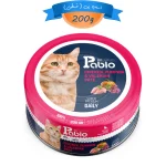 کنسرو گربه بالغ پابلو پته طعم مرغ و کدوتنبل و سنبل الطیب مدل اولترا وزن 200 گرم Pablo Pet Supplies - Image 2