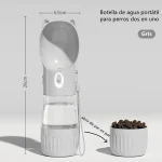 ظرف آب و غذا همراه سگ و گربه مدل قمقمه ای سر گربه Pet Water Cup - Image 4