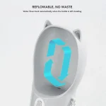 ظرف آب همراه سگ و گربه مدل قمقمه ای سر گربه ظرفیت 380 میلی لیتر Pet Water Cup - Image 4