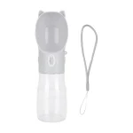 ظرف آب همراه سگ و گربه مدل قمقمه ای سر گربه ظرفیت 380 میلی لیتر Pet Water Cup - Image 5