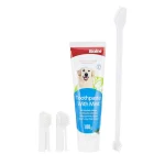 کیت مراقبت دندان سگ بایولاین طعم نعنا وزن 100 گرم Bioline Dental Oral Care Kit - Image 2
