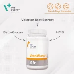 کپسول مکمل سگ و گربه وت اکسپرت برای تقویت سیستم ایمنی بدن 60 عددی  Vet Expert VetoMune - Image 4