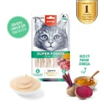 بستنی گربه ونپی طعم بره حاوی لبو و زردچوبه مدل سوپر فود بسته 5 عددی وزن 70 گرم Wanpy Super Food Creamy Treat - Image 3