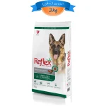 غذای خشک سگ بالغ رفلکس طعم بره و برنج و سبزیجات وزن 3 کیلوگرم Reflex Adult Lamb & Rice & Vegetable