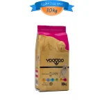 غذای خشک توله سگ وودو مدل پاپی طعم مرغ و ماهی و برنج وزن 10 کیلوگرم VooDoo