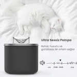 آبخوری اتوماتیک گربه مدل wf007L حاوی فیلتر و ظرفیت 4 لیتر (وارداتی) Automatic Pet Water Fountain - Image 3