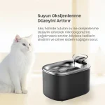 آبخوری اتوماتیک گربه مدل wf007L حاوی فیلتر و ظرفیت 4 لیتر (وارداتی) Automatic Pet Water Fountain - Image 7