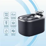 آبخوری اتوماتیک گربه مدل wf007L حاوی فیلتر و ظرفیت 4 لیتر (وارداتی) Automatic Pet Water Fountain - Image 8