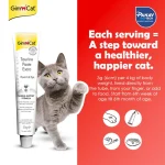 خمیر تائورین گربه جیم کت برای تقویت قلب و بینایی وزن 50 گرم GimCat Taurine Paste Extra - Image 4