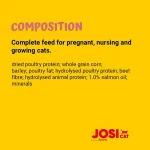 غذای خشک بچه گربه جوسی کت طعم مرغ مدل کیتن وزن 10 کیلوگرم Josicat Kitten - Image 5